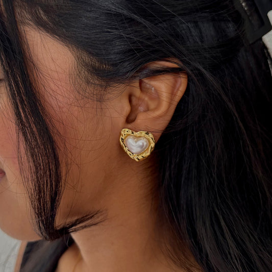 Heartline Earrings